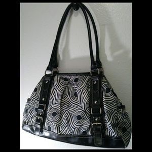 Black and white Purse